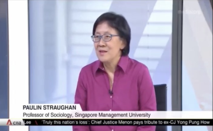 Interview with Prof Paulin Straughan, CNA